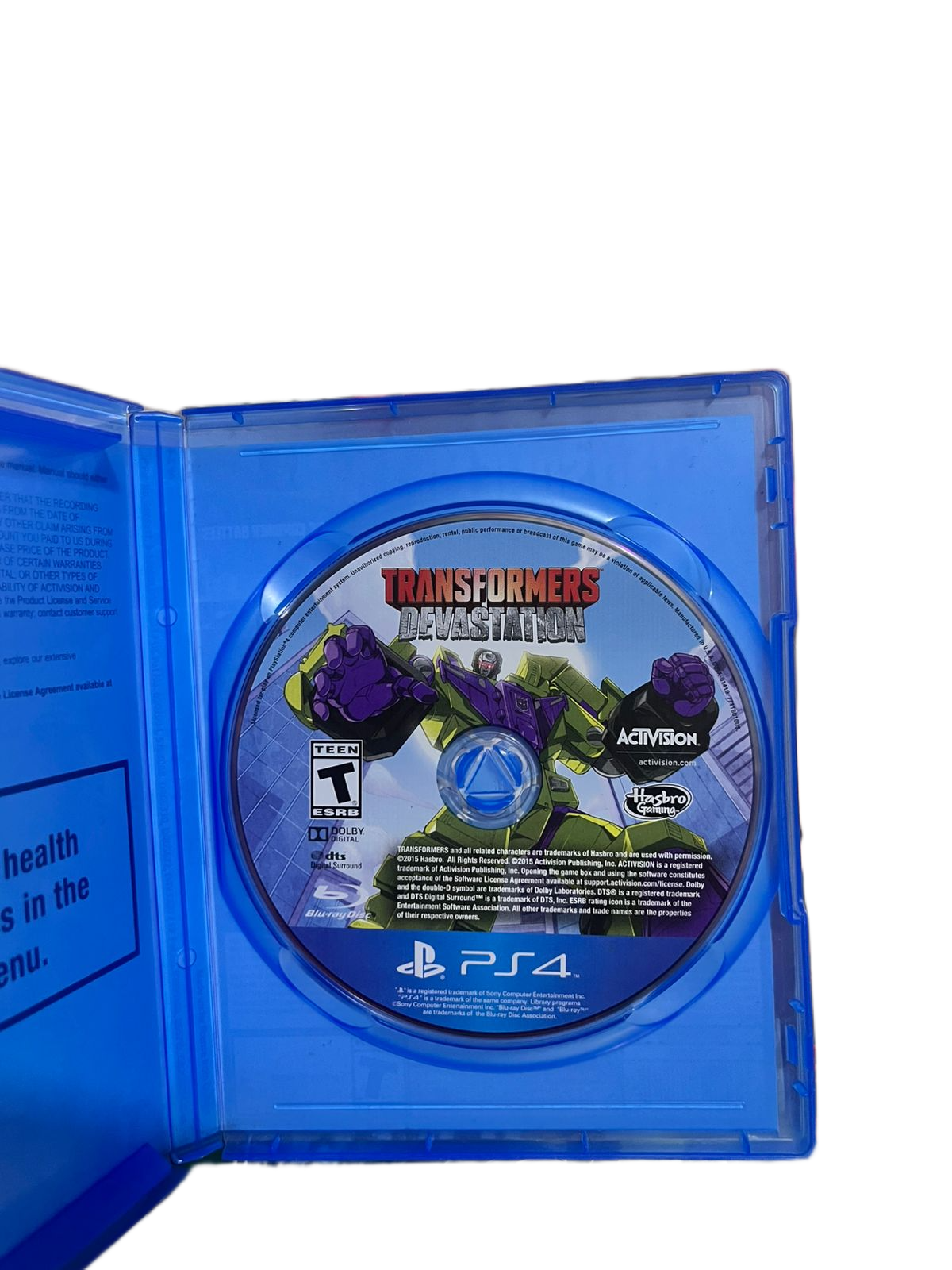 📝 Transformers: Devastation – PS4 (Edición rara y física)