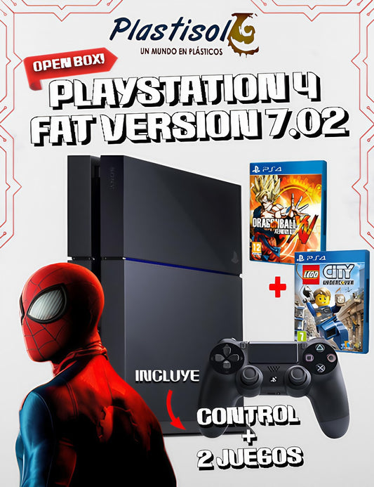 🎮 PlayStation 4 FAT 500gb Version 7.02 - Open Box