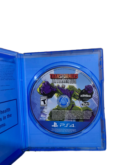 📝 Transformers: Devastation – PS4 (Edición rara y física)