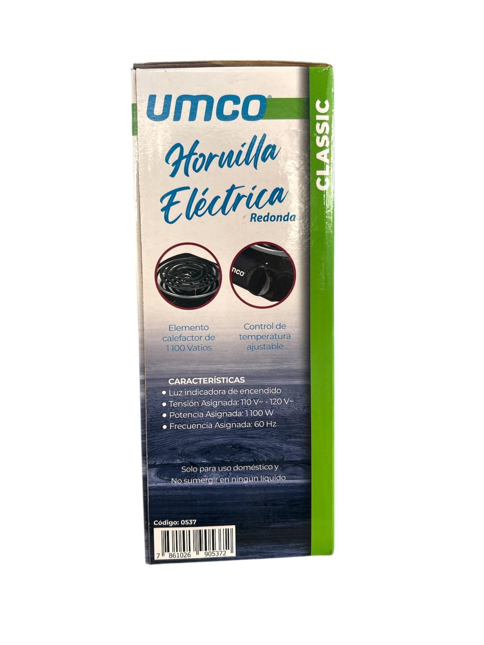 HORNILLA ELECTRICA REDONDA UMCO CLASSIC
