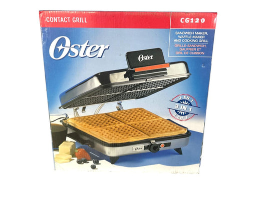 WAFLERA OSTER CG120 3 N 1 SANDUCHERA
