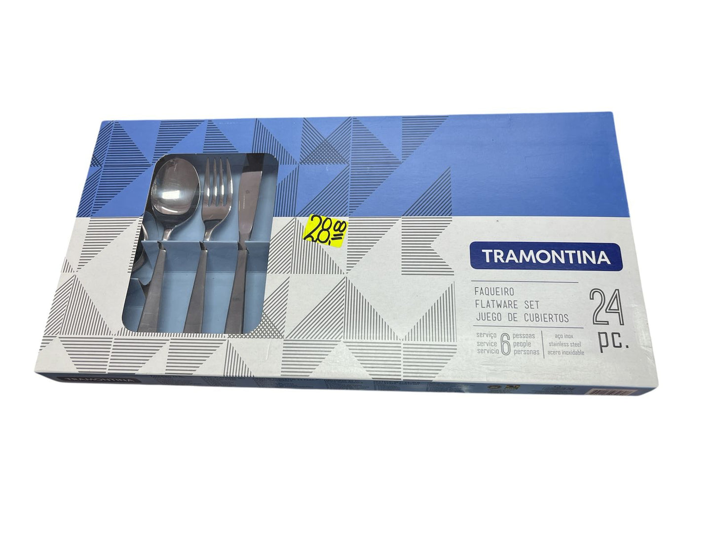 JUEGO DE CUBIERTOS TRAMONTINA 24 PIEZAS